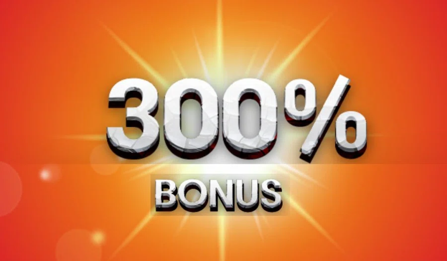 300 casino bonuses