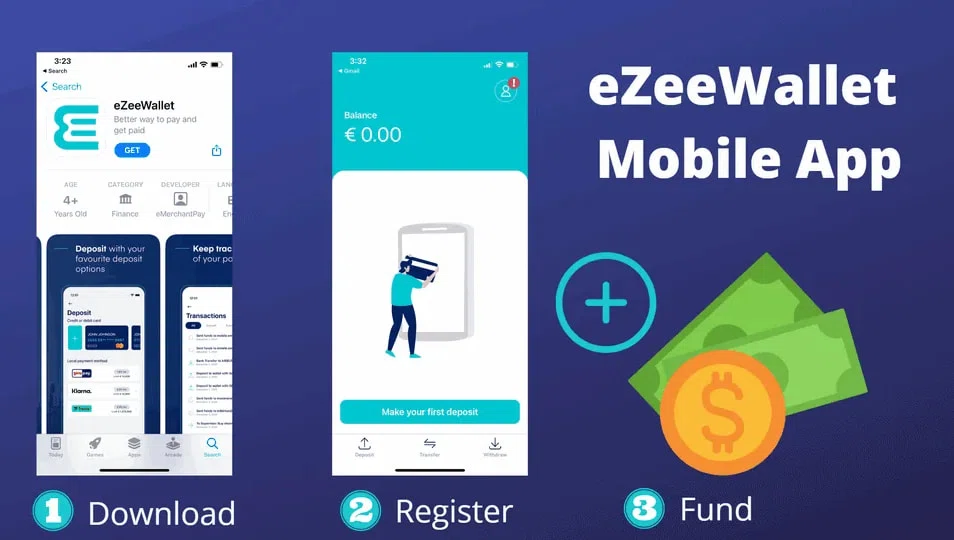 ezeewallet casino register