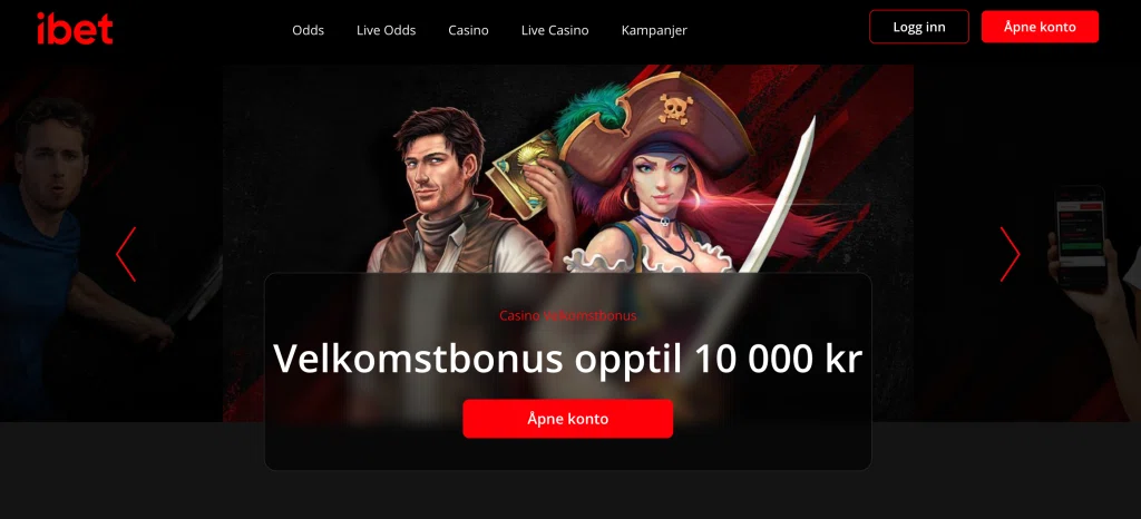 iBet Casino site