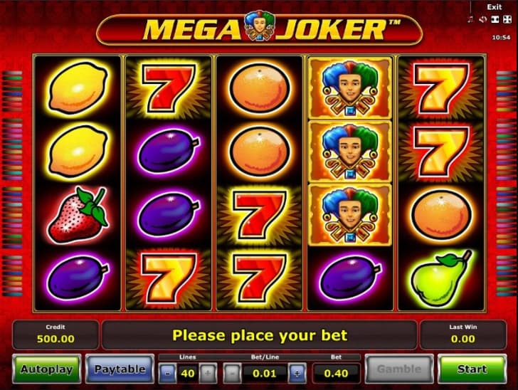 mega joker slot