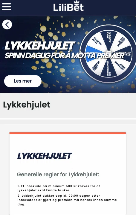 LiliBet Lykkehjulet