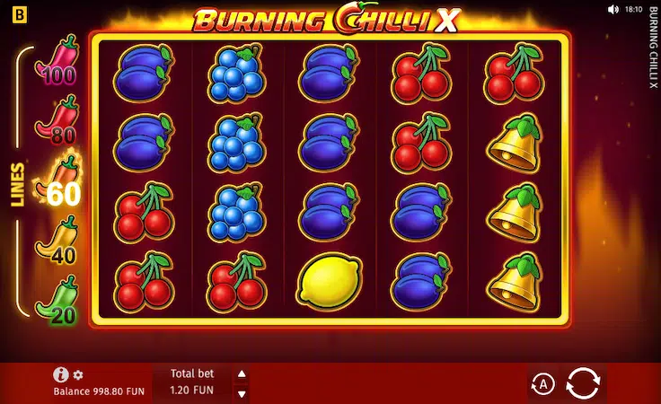 Burning Chilli X slot