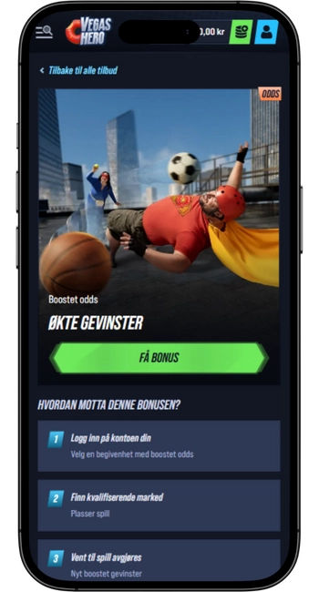 Boosted Odds VegasHero