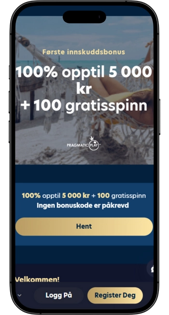 Velkomstbonus Lucky Dream