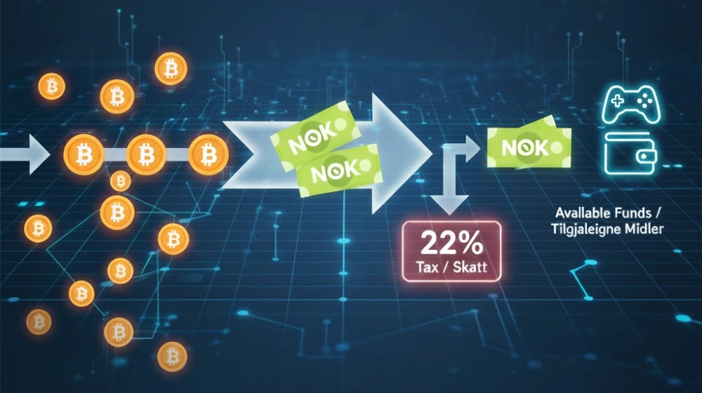 Beregning i kryptokasinoer i Norge
