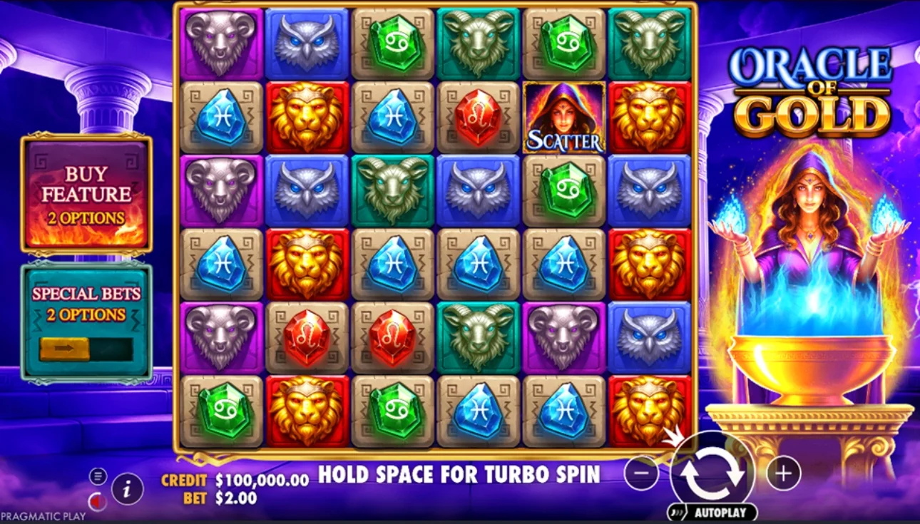 oracle gold norge med hoy RTP 97%