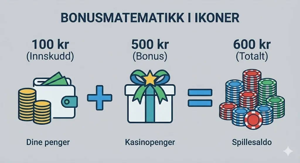 BONUSMATEMATIKK I IKONER